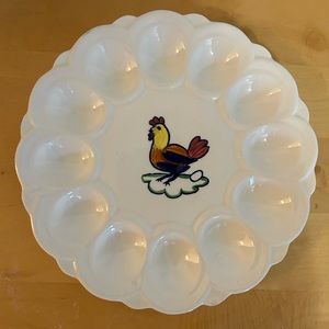Blue Ridge adorable deviled egg plate